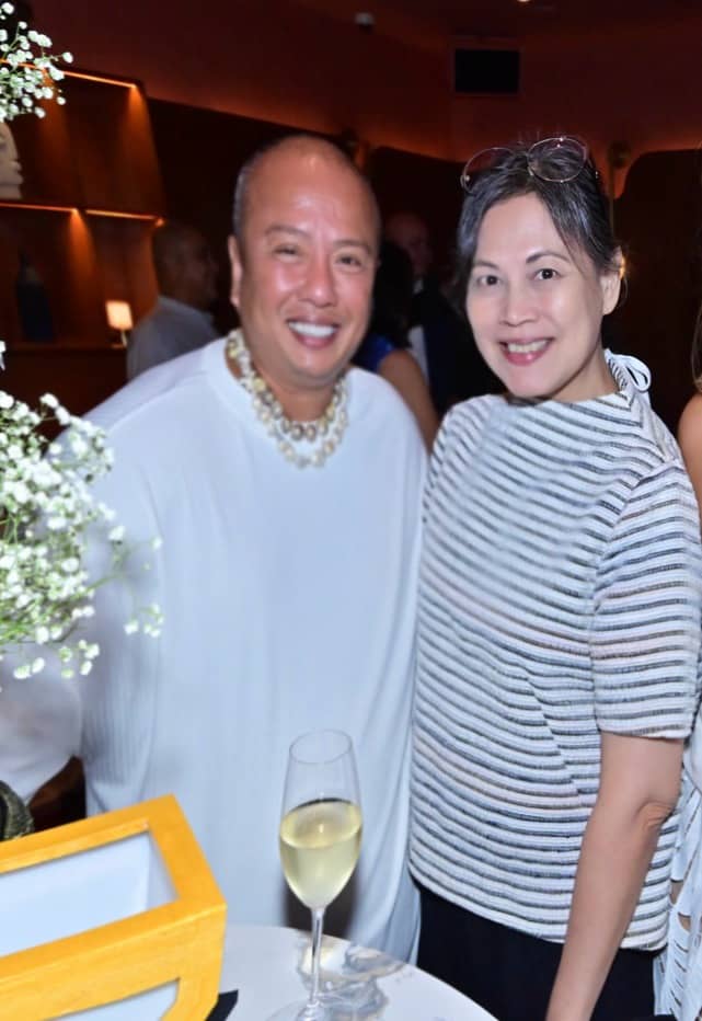 the author and Liza Ilarde.